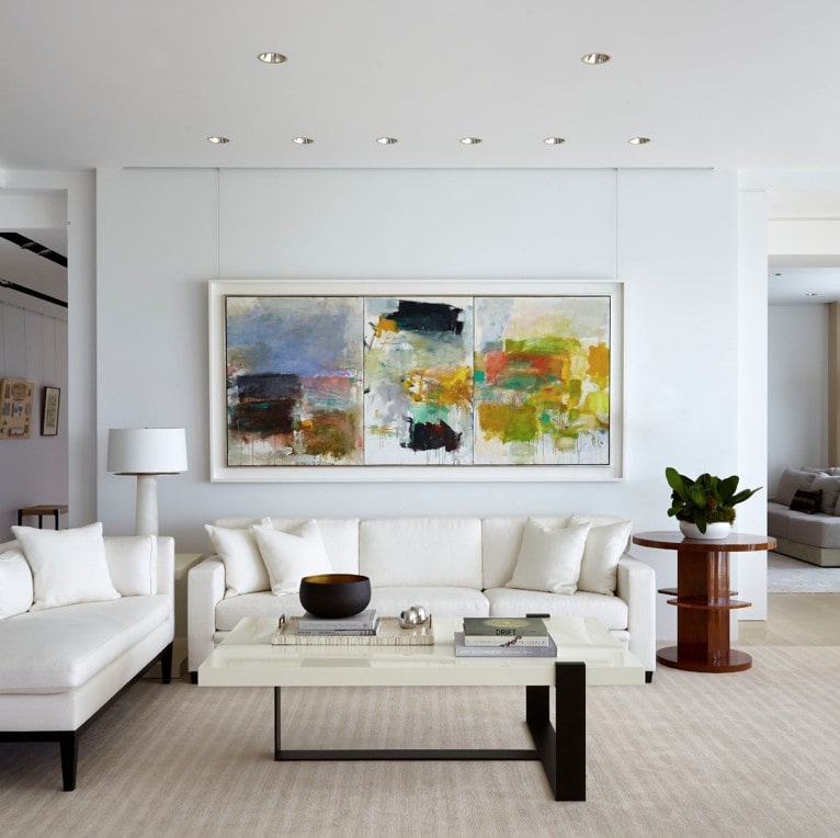 palm beach apartment living room by steven elmets architecture